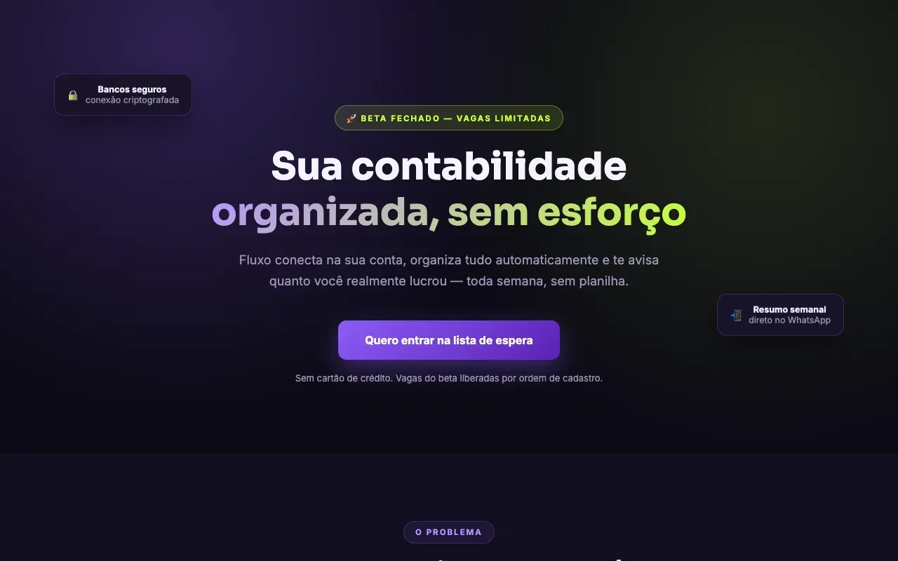 Prévia de Fluxo